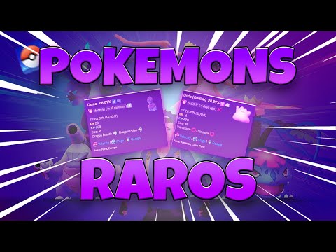 RADAR DE POKEMONS RAROS PARA POKEMON GO!!