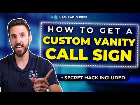 How to Get a Vanity Call Sign for Ham Radio