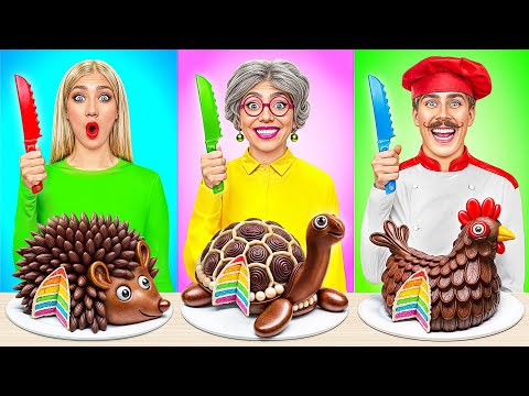 Me vs Grandma Cooking Challenge | Tasty Kitchen Recipes by Multi DO Challenge