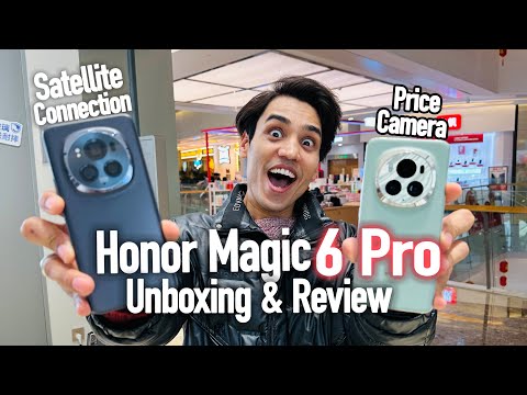 Honor Magic 6 Pro with Satellite Connectivity Unboxing & Review: It Made Huawei Upset