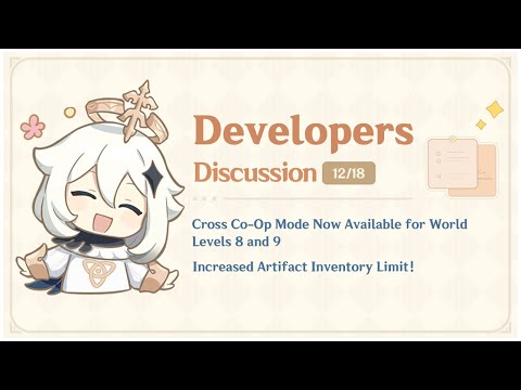 12/18 Developers Discussion! New CO-OP Features & Artifact QOL Coming | Genshin Impact