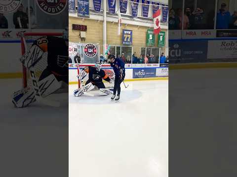 Shootouts Vs Former NHL GOALIE #hockey #pavelbarber