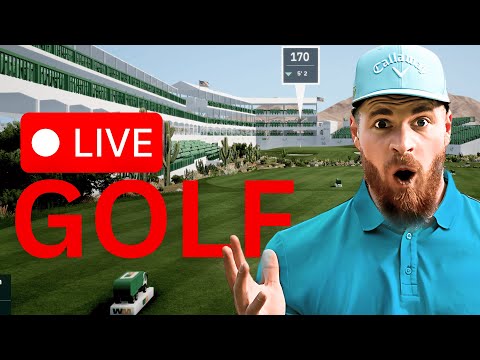 🔴 LIVE Round 1: World Long Drive Champion Plays Offical Sim Golf Tournament