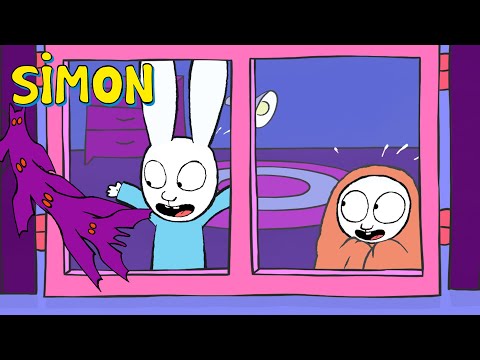 🦇 A Spooky Night? Simon Finds Out! 😱 | Simon | Full episodes Compilation 1hr S2 | Cartoons for Kids