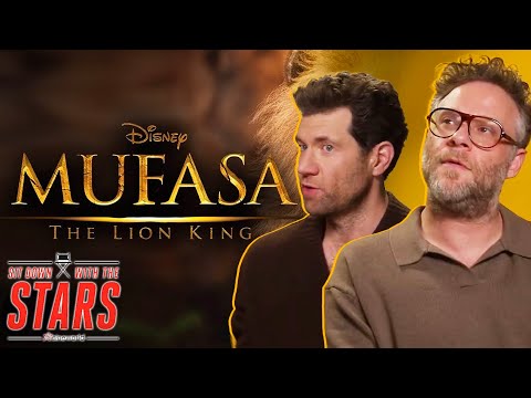 Seth Rogen & Billy Eichner improvised "Hakuna Mufasa"! 😱🦁🎵 | Mufasa Interview | Cineworld Cinemas