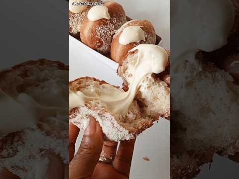 Milky Doughnut Recipe with milky filling