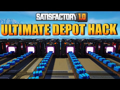 How To Setup and Use Dimensional Depot Arrays Satisfactory 1.0