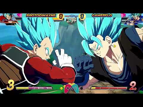 PROTODWAYNE VS GAMERFLO [Dragon Ball FighterZ]