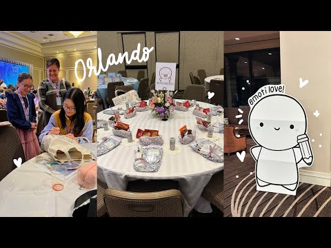 Orlando SGS Planner Conference 2023 | Journaling Vlog Hobonichi Cousin