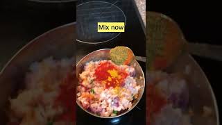 Food hack - Leftover Rice / Overcooked rice recipe in 5minutes #snack #teatimesnacks