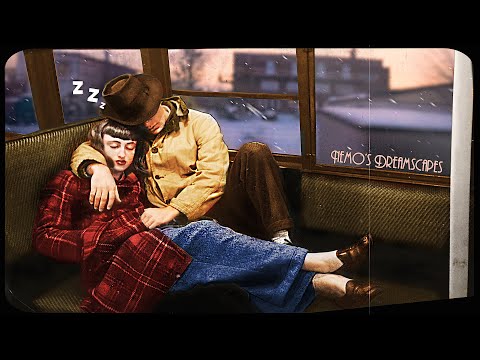 Oldies playing on the train but you are in a dream | 8D Dreamscape (train journey) 3 HOURS ASMR