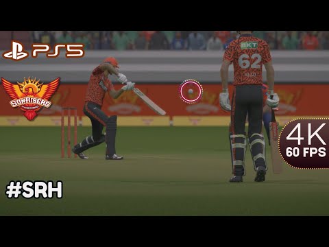 IPL 2024: Team Sunrisers Hyderabad SRH (PS5 - Cricket), Conquer the Cricketing Realm in 4K Ultra HD!