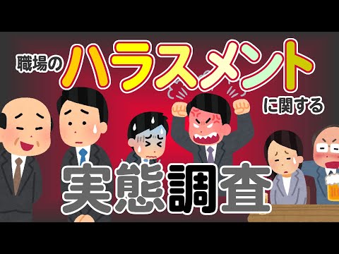 【社労士解説】職場のハラスメントに関する実態調査