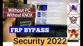 2022 UPDATE: Samsung A20s FRP Bypass Android 11 Without PC | No Knox | No Alliance | All Binary Work