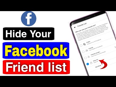 How to hide Facebook friends list 2022 | How to hide friends on Facebook | Source of learning