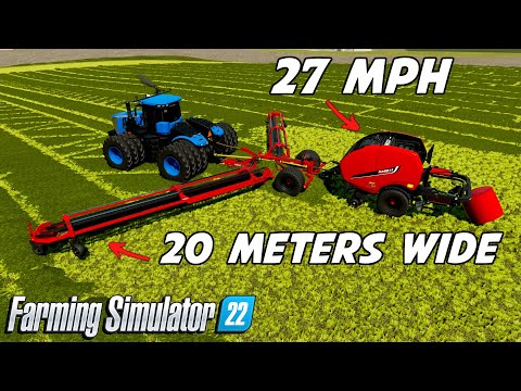 The Ultimate Unrealistic All Platform Baler Combo For Farming Simulator 22