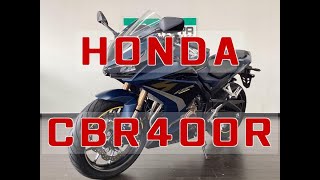 ホンダ HONDA ＣＢＲ４００Ｒ エンジン音 倒立フォーク＆ダブルディスクモデル！マルチバー・メットホルダー装着のワンオーナー車！ #cbr400r