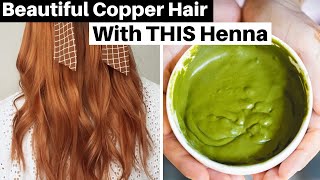 The BEST Henna to get Beautiful Copper Hair Color | Henna Powder Series - Moroccan Henna