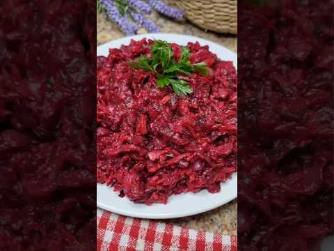 Такой #салат съедят за минуту очень вкусный и простой рецепт #салатизсвеклы #вкусныйсалат #свекла