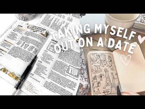 Taking Myself On A Date | Self Care Journaling Vlog