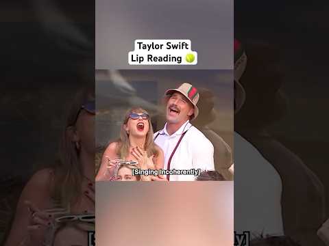 Taylor Swift and her boyfriend going INSANE at the U.S. Open! 😱