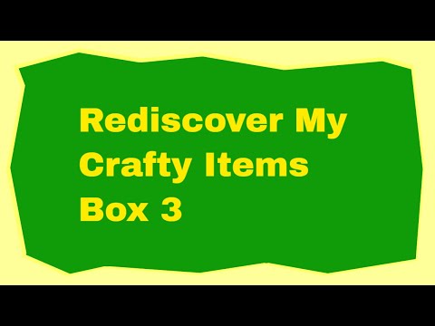 Crafty Items salvaged from my Home Box  3