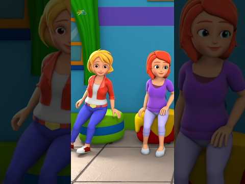 Five Little Mommies #shorts #nurseryrhymes #kidssong #countnumbers #ytshorts