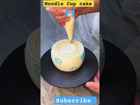 Noodle cup cake🎂#cake #cooking #shorts #ytshorts #youtube