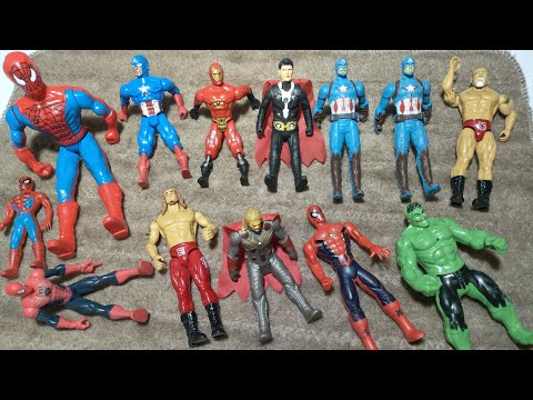 AVENGERS SUPERHERO STORY, MARVEL'S SPIDERMAN VS HULK, CAPTAIN AMERICA VS IRONMAN