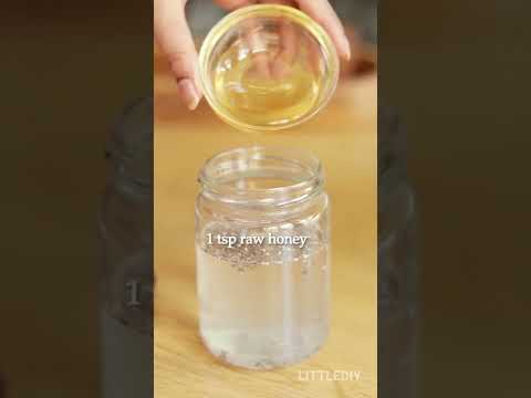 Morning water for clear glowing skin #asmr