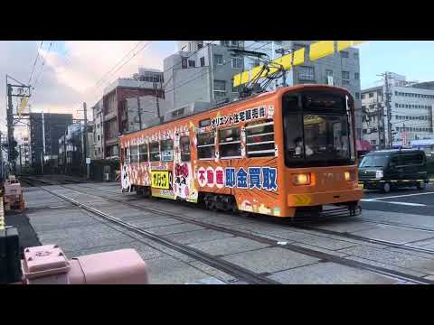 阪堺電気軌道阪堺線モ701形進站(新今宮駅前)