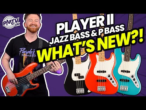 NEW For 2024 Fender Player II Jazz & Precision Bass! - Rosewood Boards, New Colours & More!