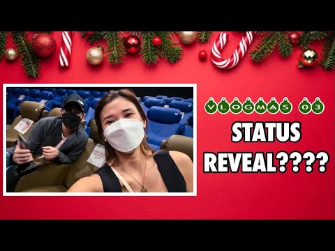 VLOGMAS 03: New normal inside the cinema + Status Reveal?? | Jen Barangan