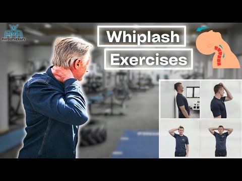 The 5 BEST Rehab Exercises For Whiplash!