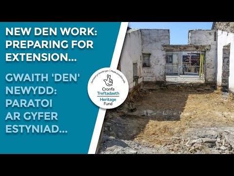 New Den Work: Prepare for Extension - Timelapse