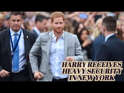 Prince Harry's Heavy Security in New York: A Deep Dive.