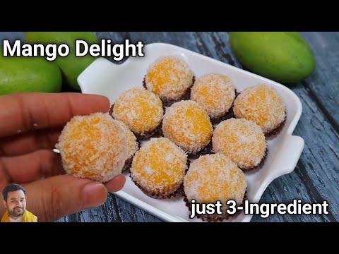 MANGO LADOO | आम के लड्डू | aam coconut laddu |Aam ke laddu kaise banaye |Aam coconut laddu |