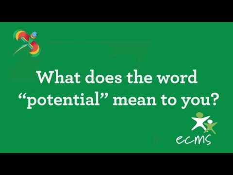 What does the word "potential" mean to you?