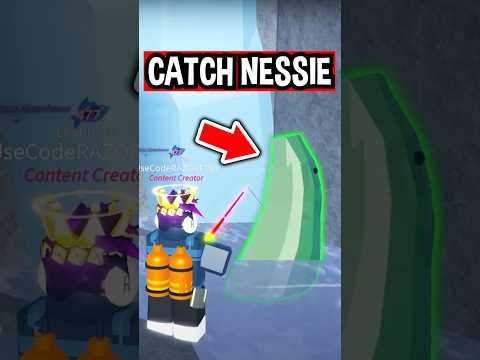 How I Caught NESSIE in Roblox Fisch..