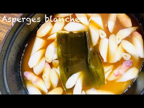 簡単で美味しいホワイトアスパラのソテーと炊き込みご飯の作り方！剥き方のコツもAsperges blanches