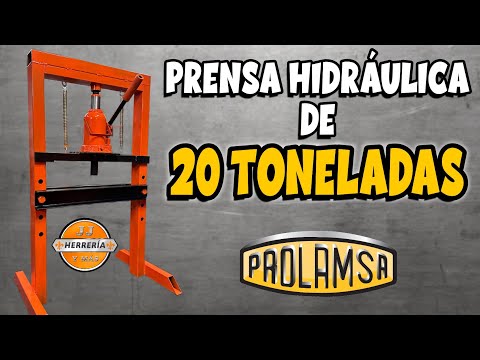 ✅Como Hacer Una PRENSA HIDRÁULICA DE 20 TONELADAS✅