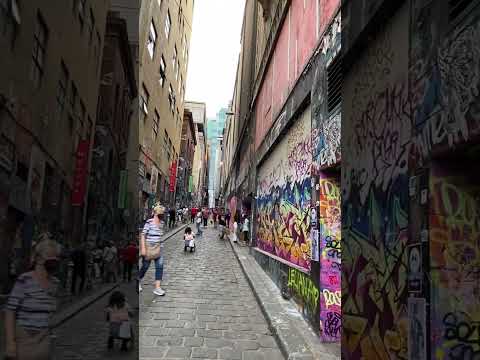 墨尔本涂鸦墙 Hosier Lane