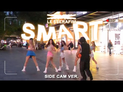 [KPOP IN PUBLIC][SIDE-CAM] LE SSERAFIM (르세라핌) "Smart" Dance Cover by CRIMSON 🥀 | Australia