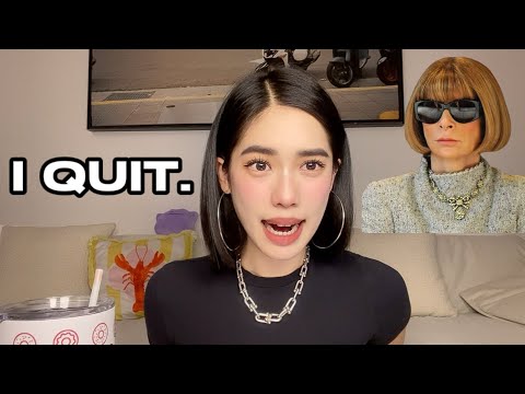 i quit my luxury fashion job. (Q&A, career tips, my journey)