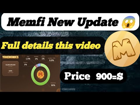 Memfi full Update In This Video|| Memfi price Prediction|| Without investment Work In Pakistan