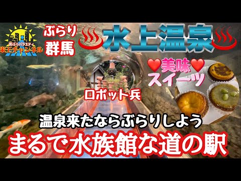 【ぶらり.群馬】水上温泉来たからぶらりしよう！変わった道の駅と美味しいスイーツをご紹介✨