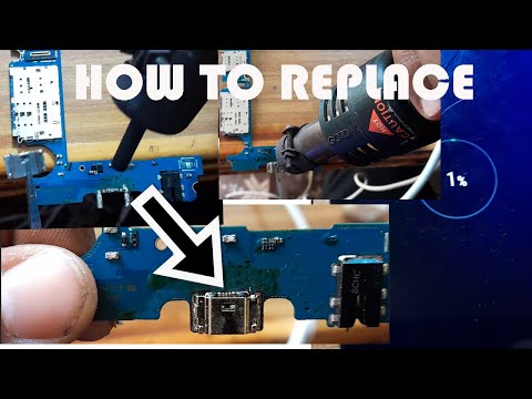 how to replace Charging Port connector | motherboard repair