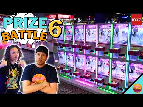 Mini CLAW MACHINE Prize Battle Challenge at Round 1