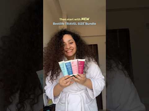 Trial Kit of Curly Hair Products - BestLife Curl Nourish bundle for naturally wavy and curly hair