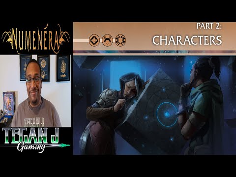 How to build a character using the Numenera TTRPG